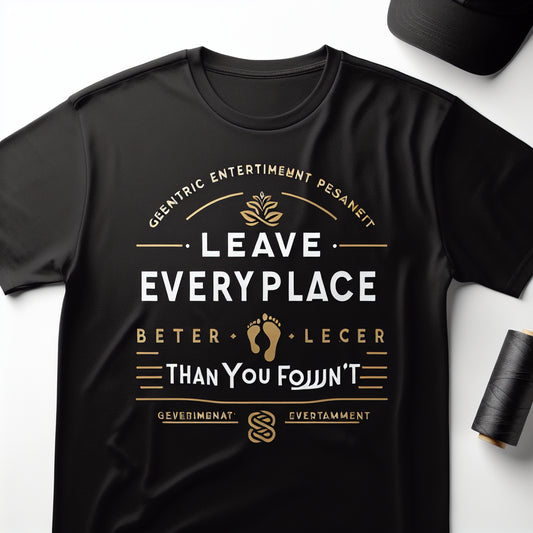 "Leave Every Place Better Than You Found It" Classic T-Shirt — DEA Entertainment