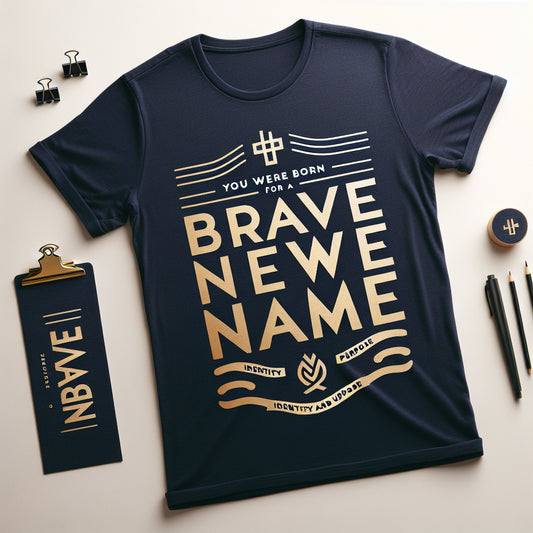 "You Were Born for a Brave New Name" Classic T-Shirt — DEA Entertainment