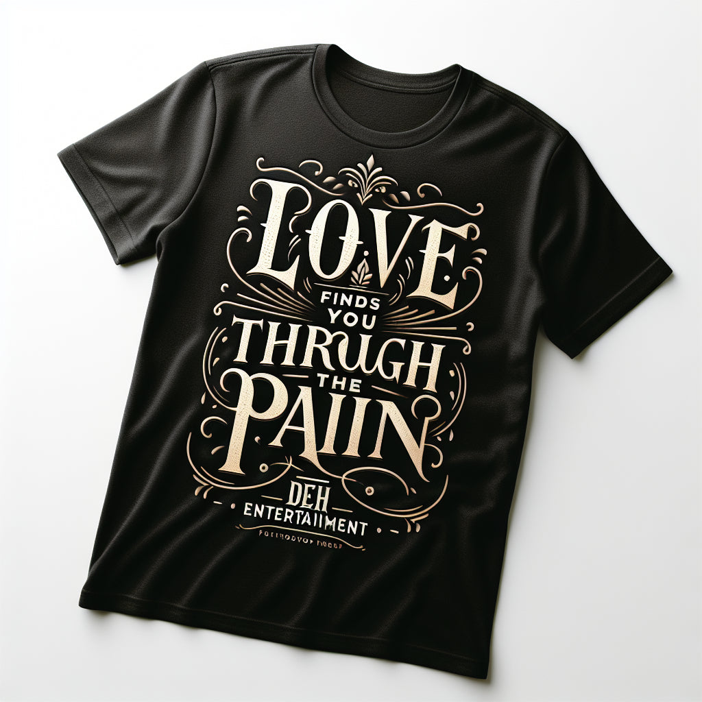 "Love Finds You Through the Pain" Vinyl Sticker — DEA Entertainment