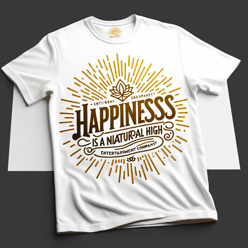 "Happiness Is a Natural High" Throw Pillow — DEA Entertainment