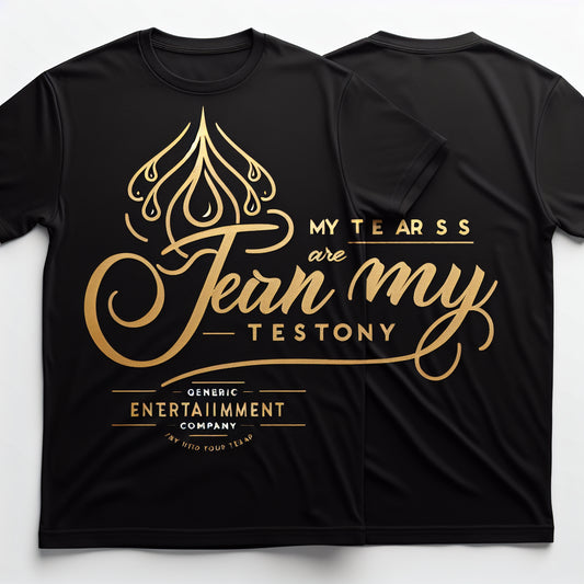 "My Tears Are My Testimony" Classic T-Shirt — DEA Entertainment