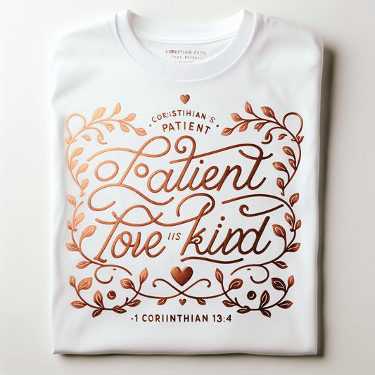 1 Corinthians 13:4 Classic T-Shirt — DEA Entertainment