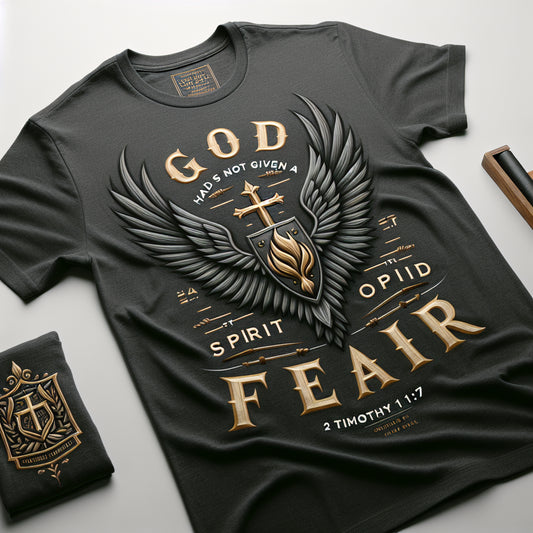 2 Timothy 1:7 Classic T-Shirt — DEA Entertainment